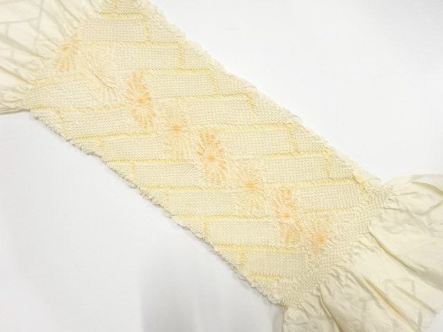 SILK shibori obiage